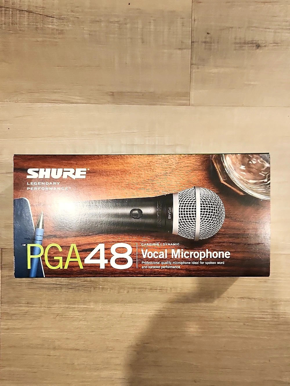 Shure PGA48 Vocal Microphone Black & Silver